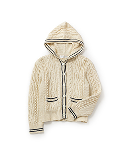 Alan knit hoodie