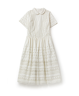 Teardrop lace baby dress