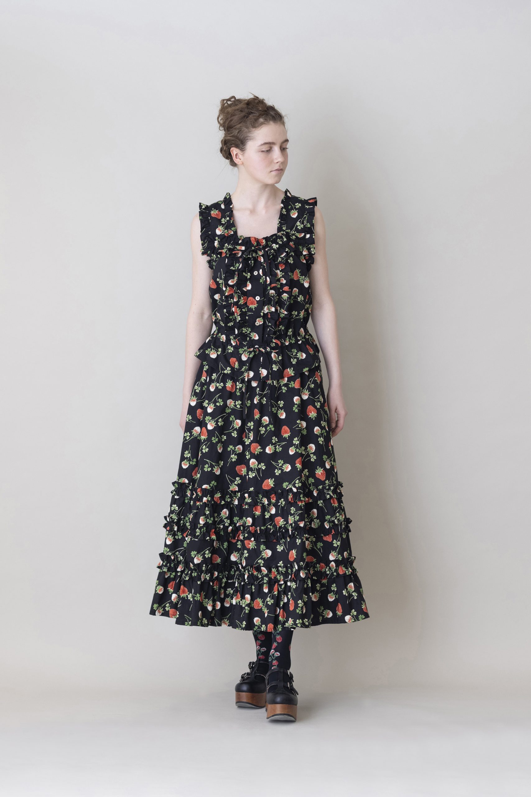 JaneMarple Tea For Two Embroidery Dress ロングワンピース ...