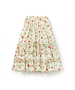 Fortune garden frill trimming skirt