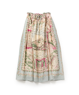 Edinburgh souvenirs long skirt