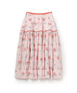 Ranunculus jacquard dress skirt