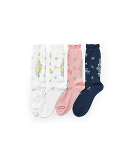 Ranunculus crew socks