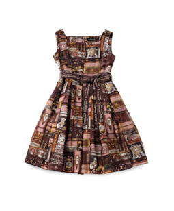 British Bookshelf square dress 