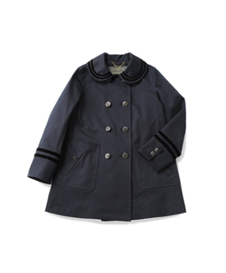 Nostalgia gabardine marine coat 