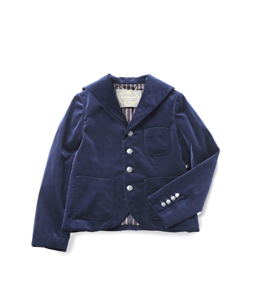 Royal velveteen dormitory jacket