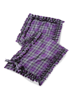 Wool tartan stole