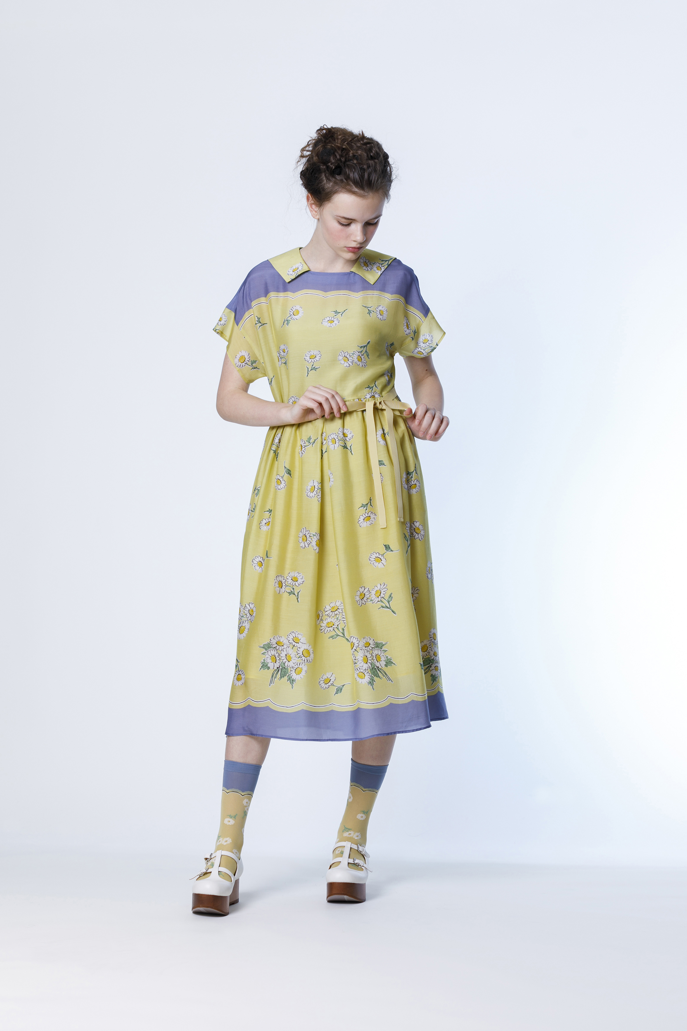 ギフ_包装】 Jane Marple Tea for two embroideryカラードレス 22-04 ...