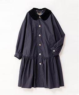 Chambray weather coat