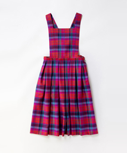 Tartan check dormitory dress