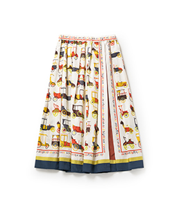 London to Brighton wrapped skirt