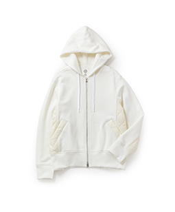 Fleece･Spring quilt hoody