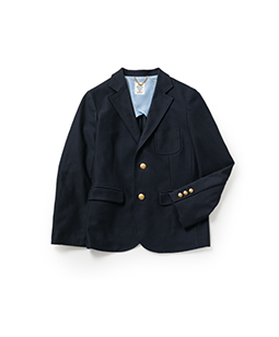 Supima knit kersey blazer jacket