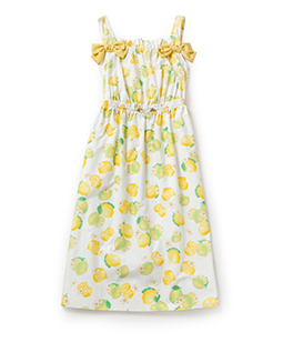 Lemon Lime strap dress