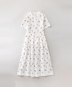 Very berries embroidery Colette dress