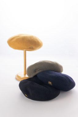 Logo embroidery beret