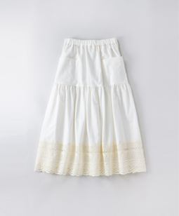 Winter lace skirt