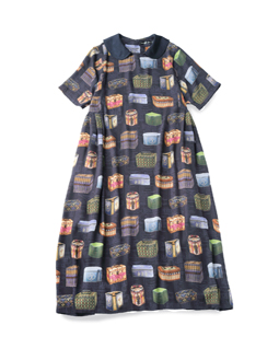 Vintage Biscuits Can tablier dress