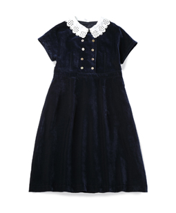 Vintage collar 40's dress 