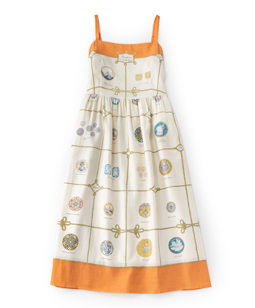 Precious buttons strap dress