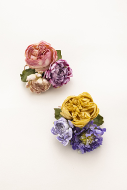 La vie en rose hair corsage 