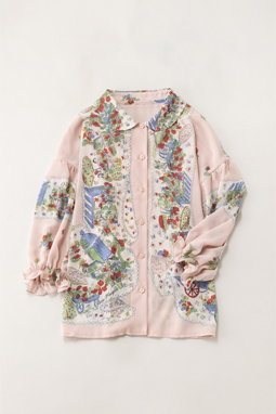 Flower festival blouse