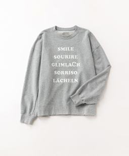 Just smile sweatshirt