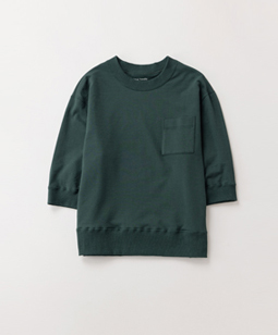 Middle sleeve light sweatshirt