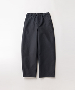 Compact gabardine cocoon pants