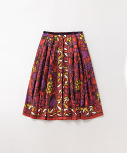 Full of fruit frame skirt