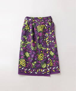 Full of fruit wrapped skirt