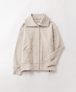 Soft fleece cardigan jacket