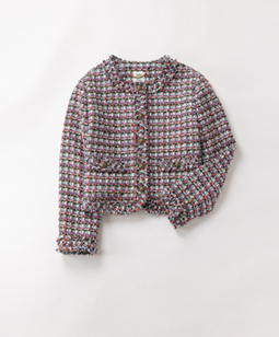 Mix tweed porter jacket