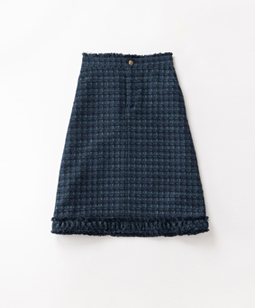 Mix tweed skirt