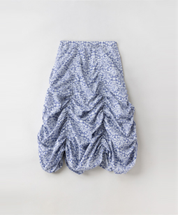 Mortimer drape skirt