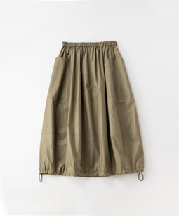 Oil paper cloth bell skirt