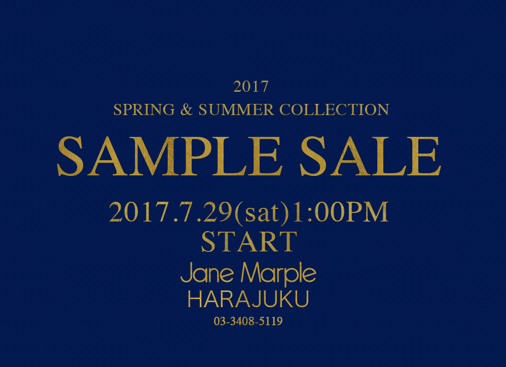 harajyuku_sample sale