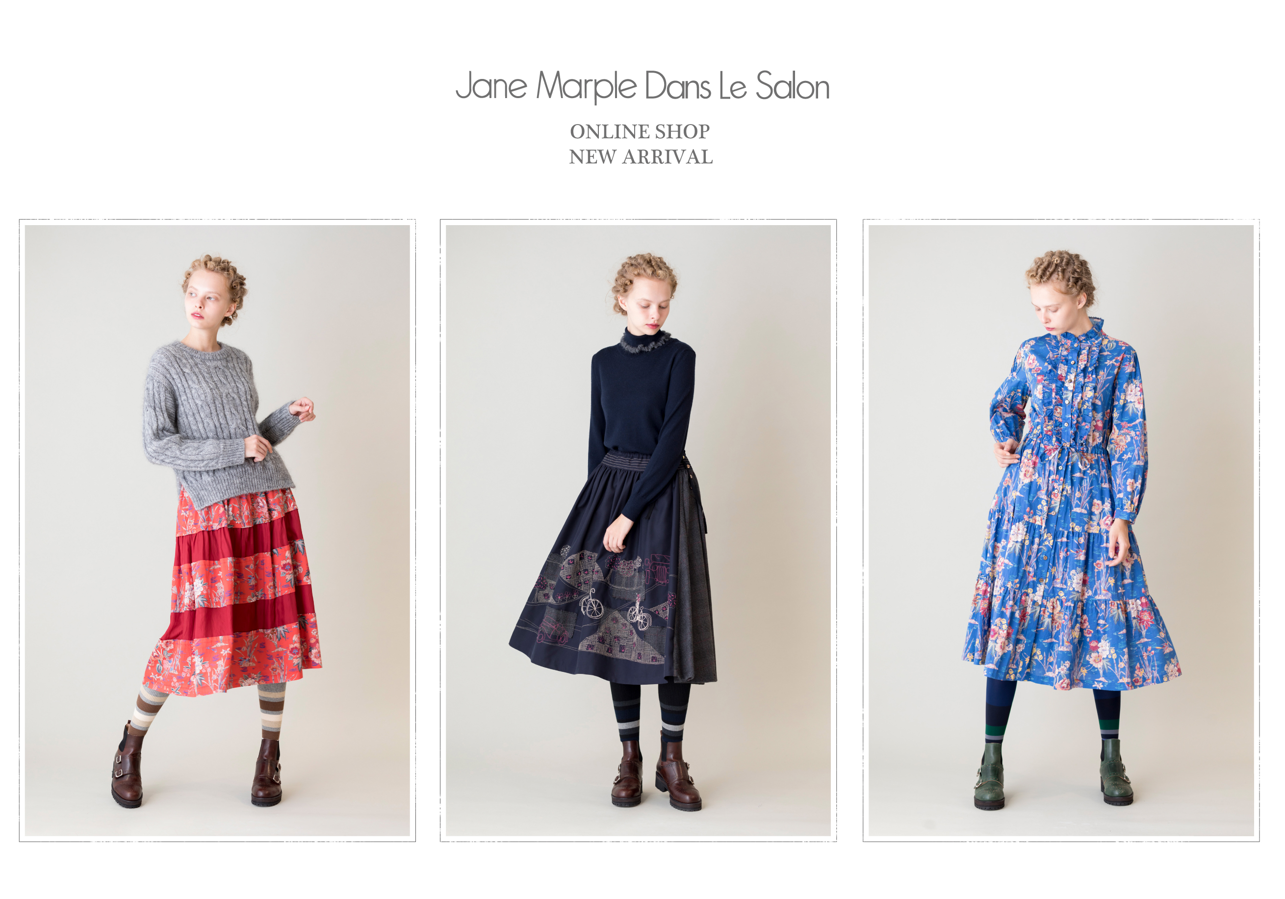 jane marple Painting Kit タック スカート 絵具 タグ付 - スカート